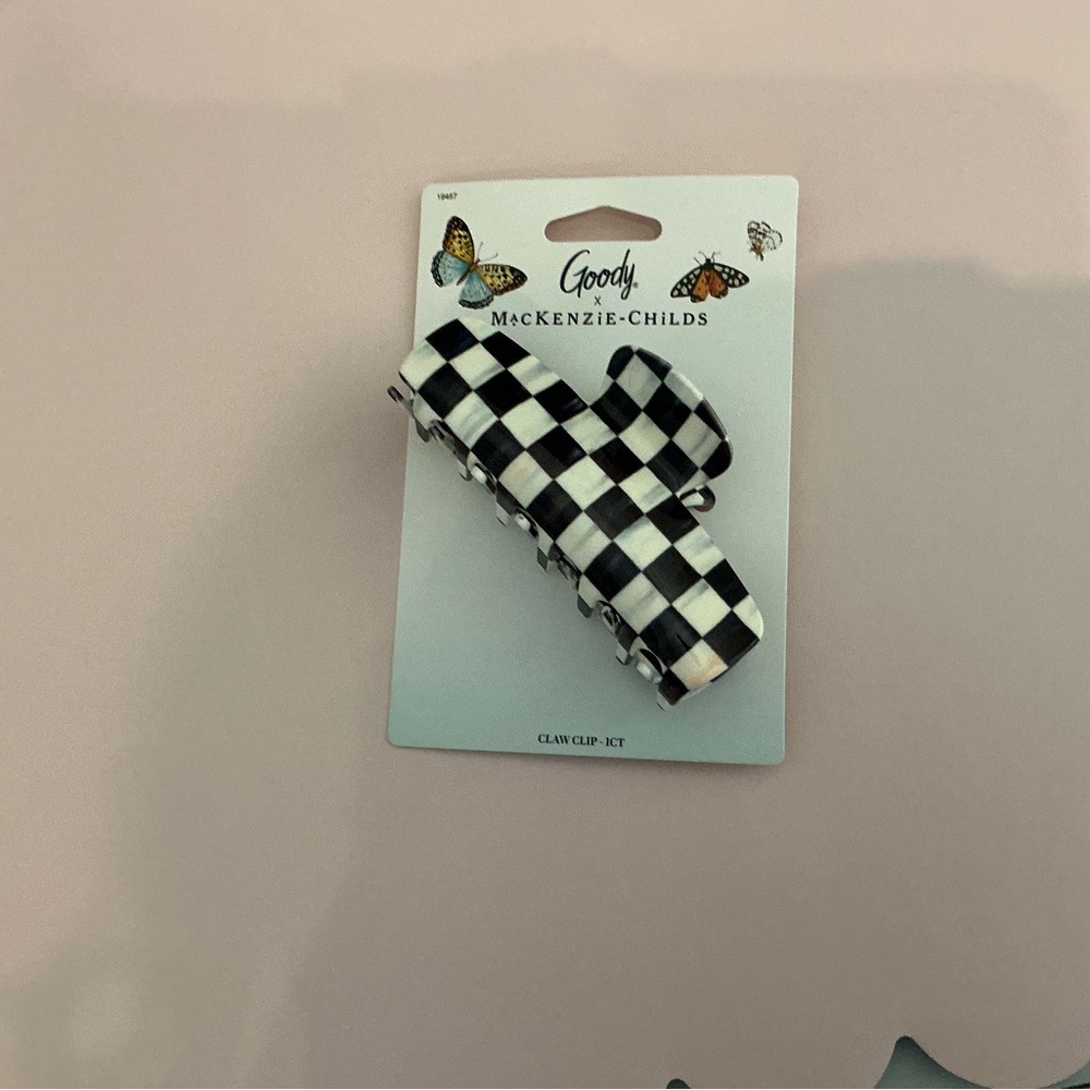 Goody Checkered Hair Claw Clip